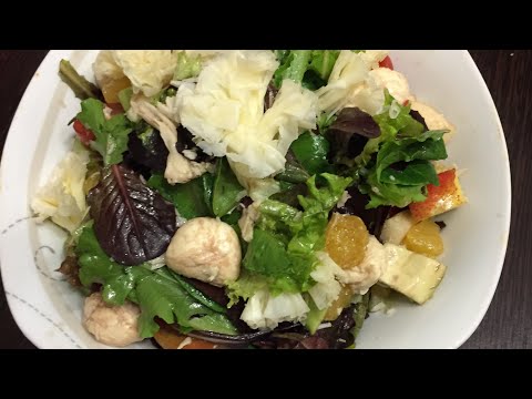 Вкусный микс салат 🥗 с моццареллой