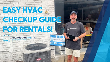 Easy HVAC Checkup Guide for Rentals - Foundation Property Management