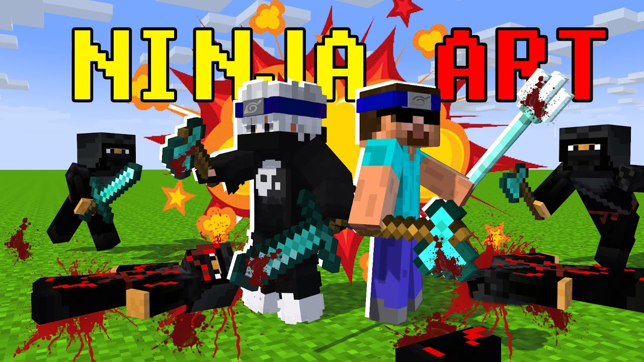 I become ninja in minecraft. Mr_riptide - YouTube