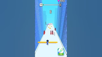 Roof Rails Android Gameplay Level 044 #shorts #gaming #RoofRails