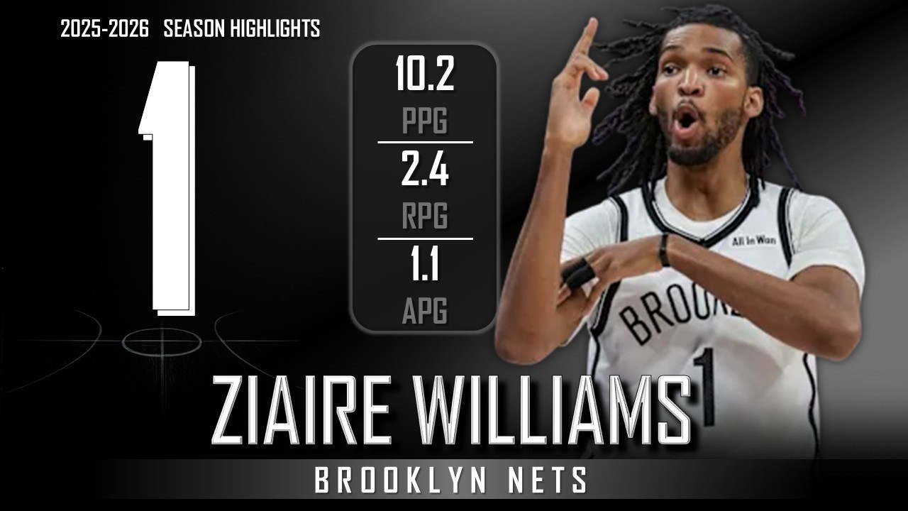 Ziaire Williams || 2025-2026 Brooklyn Nets Highlights