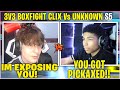 CLIX Finally Challenged UNKNOWN To 3v3 BOXFIGHT Wagers Then This Happened! (Fortnite) w/ RON & DEY!