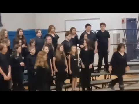 "Playbill" Crossler Middle School Choir Concert Spring 2023 (Coro de Fuego-6th grade)