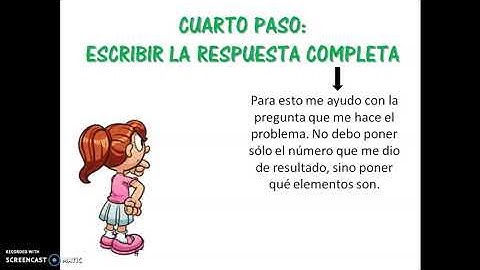 SEGUNDO GRADO - Pasos para resolver problemas