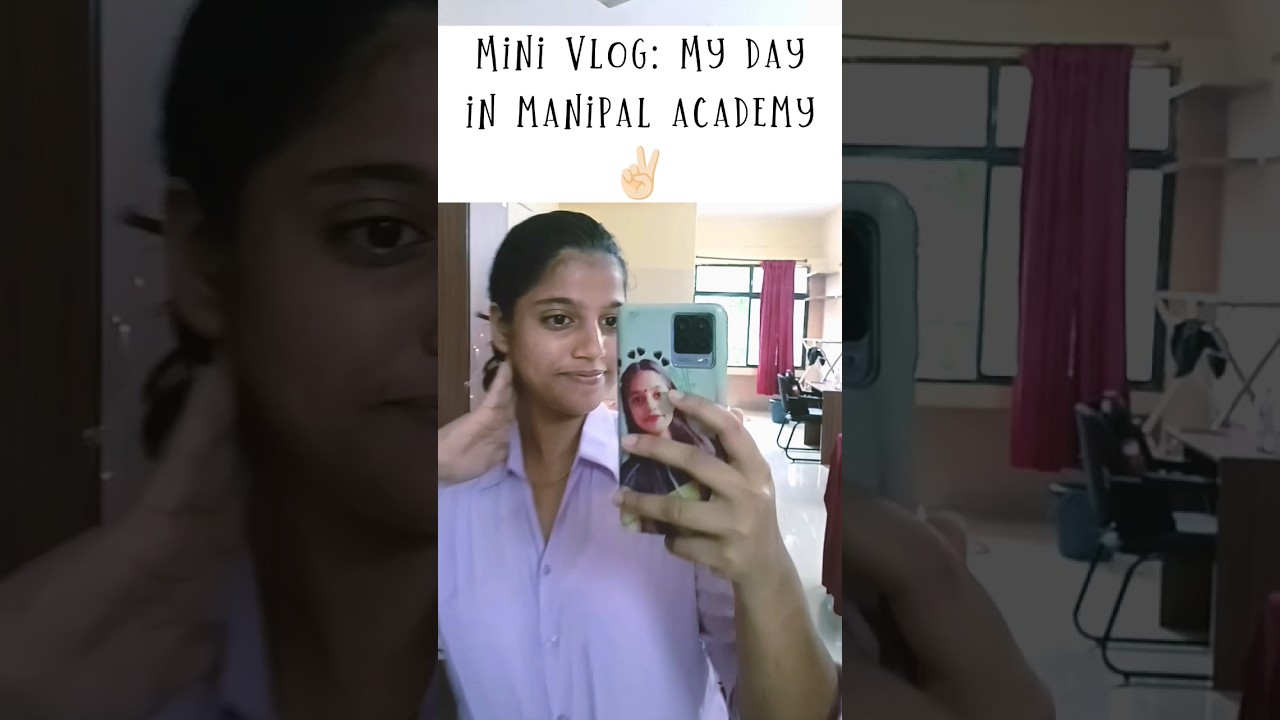 Day in Manipal Academy😄| Kotak PO programme Manipal University| 