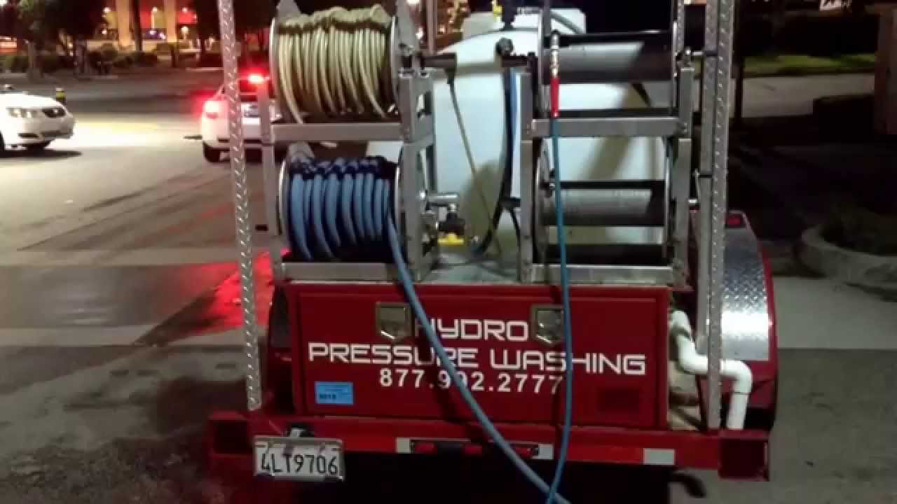 Hydro Pressure Washing 7Eleven Gas Station Wash and Canopy Wash