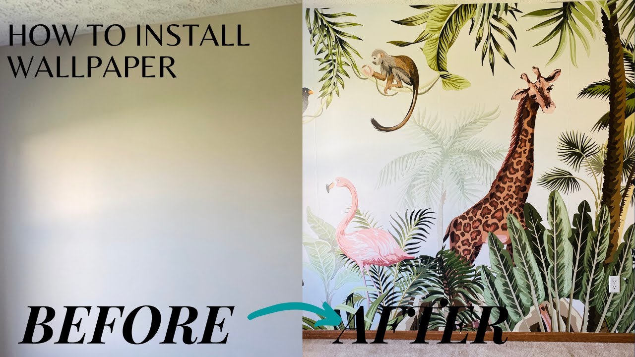 HOW TO INSTALL WALLPAPER YouTube