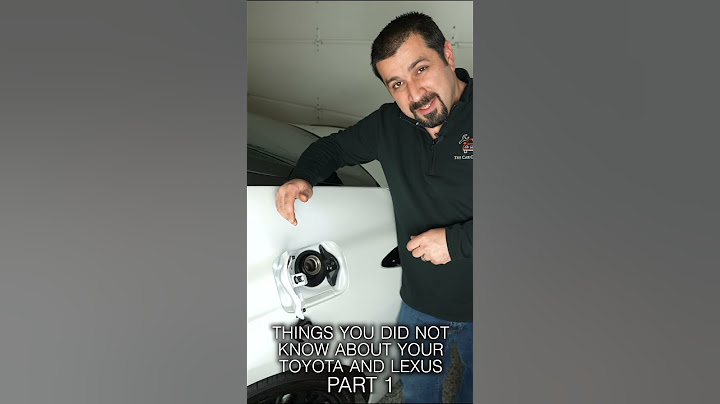 Things You Didn't Know About Your Toyota and Lexus Part 1