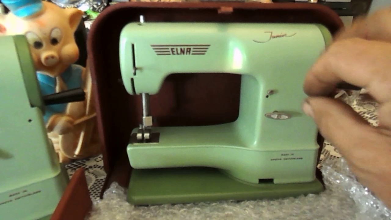 Elna Junior Toy Sewing Machine YouTube