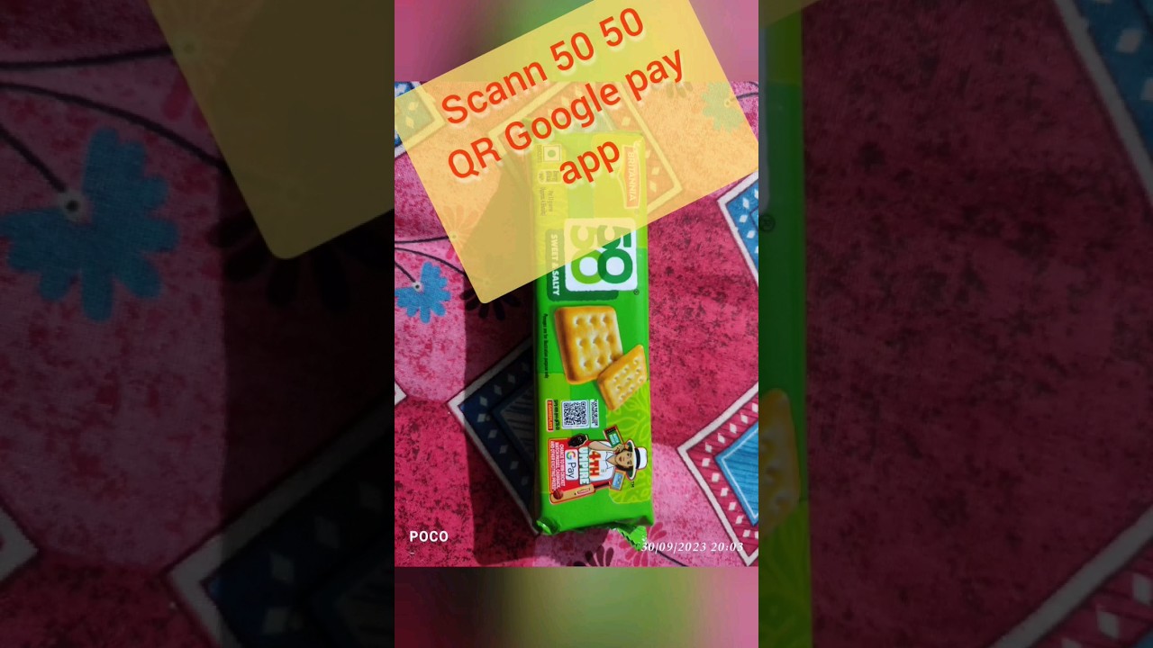 Googlpay 50 50 scan qr and claim code offer short details 