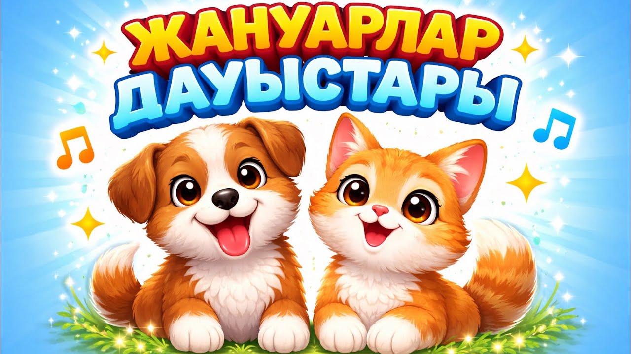 Жануарлар дауыстары 🐶🐮🐔 | Балаларға арналған жануар дыбыстары