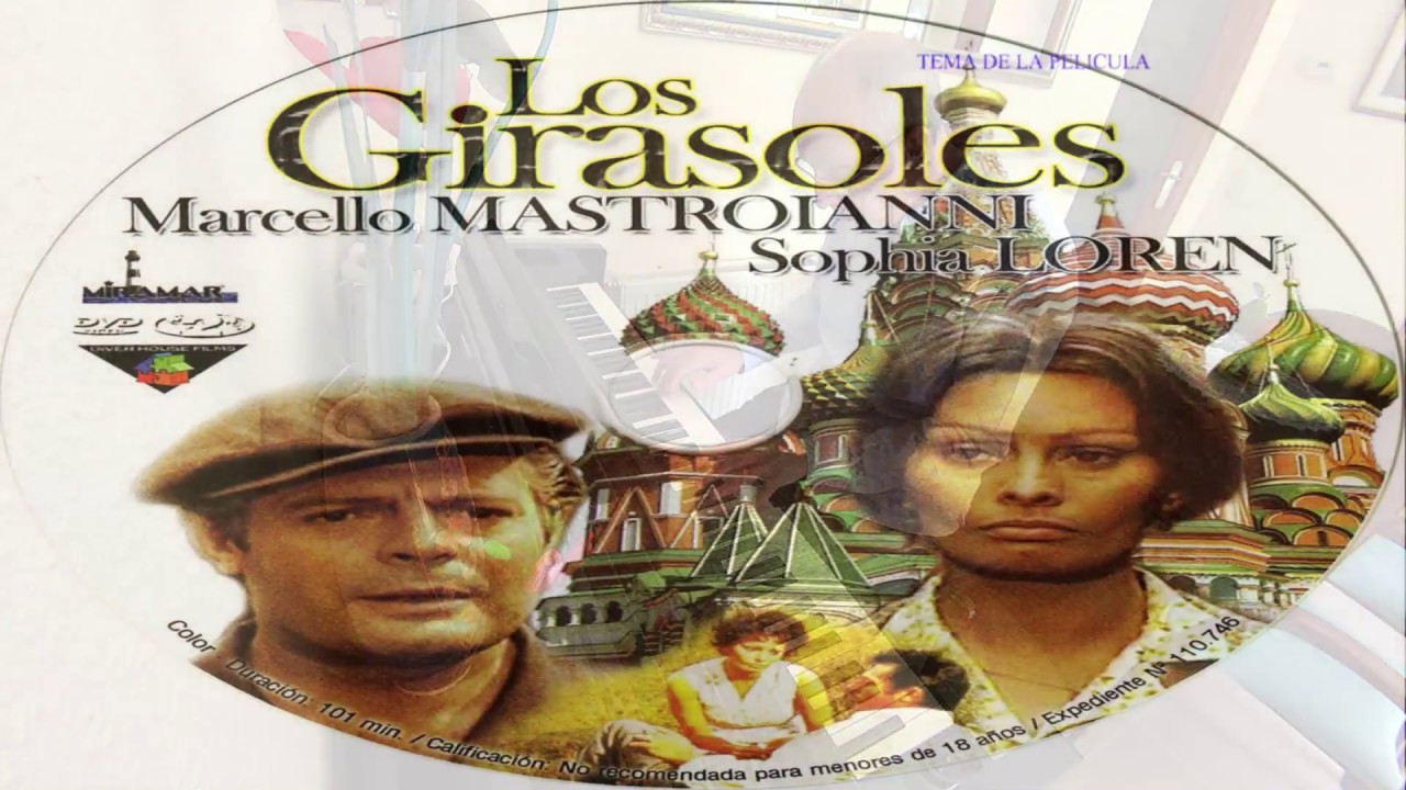TEMA DE LA PELICULA LOS GIRASOLES. (Con Sofia Loren i Marcello