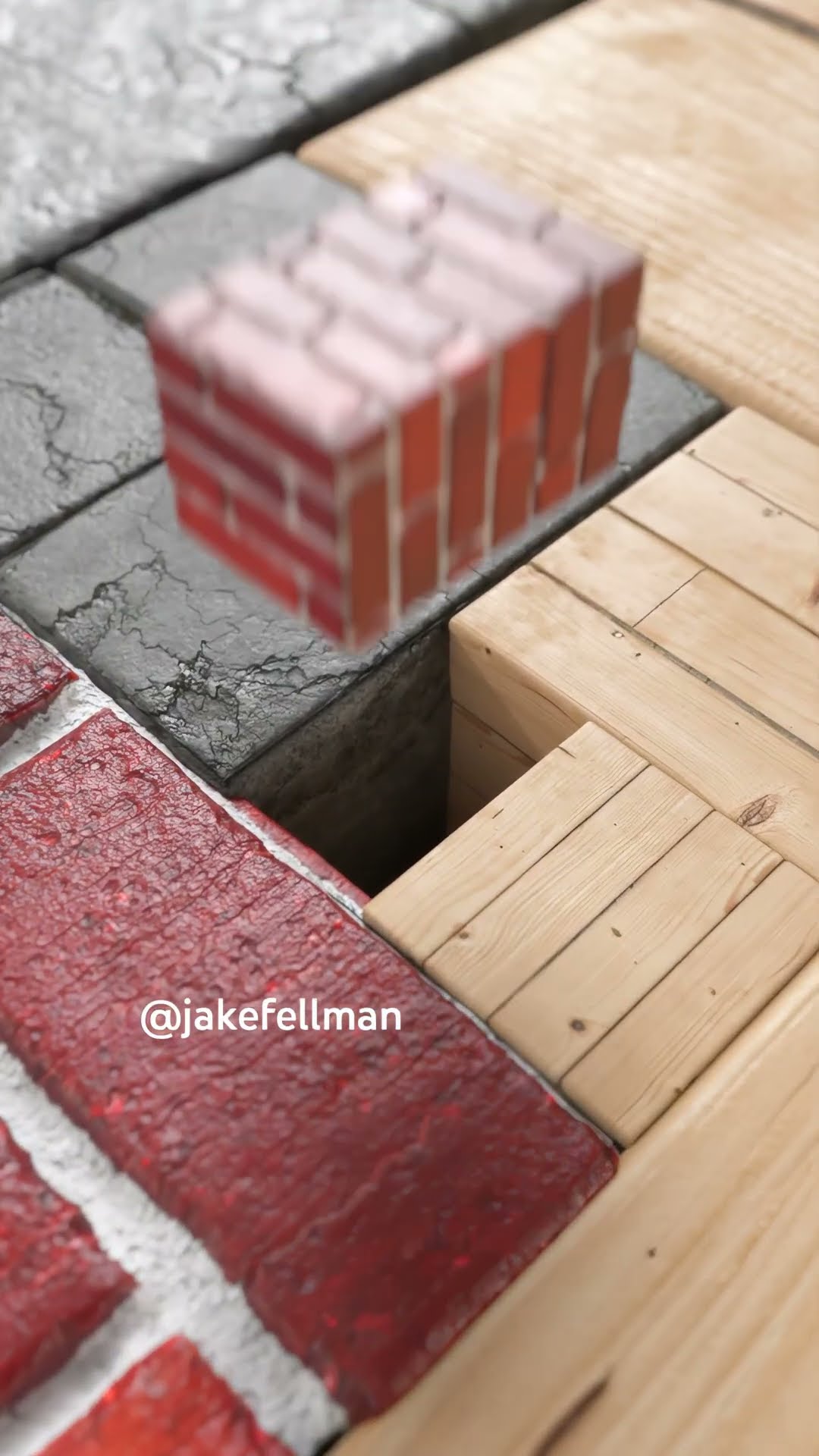Minecraft RTX 217% BRICK BLUFF #Shorts