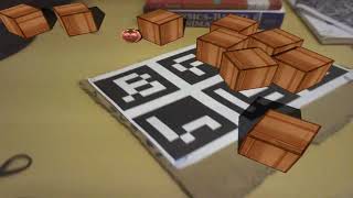 Augmented reality and physics based motion