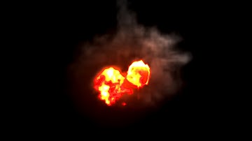 HDR fire simulation in blender cycles x || ORENDA STUDIO
