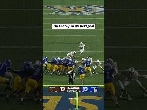 It’s a bold strategy, Cotton. Let’s see if it pays off for ’em. #collegefootball #wyomingfootball