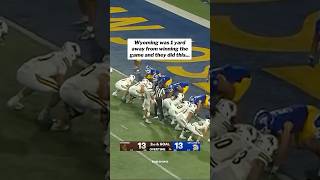 Itโs a bold strategy, Cotton. Letโs see if it pays off for โem. #collegefootball #wyomingfootball