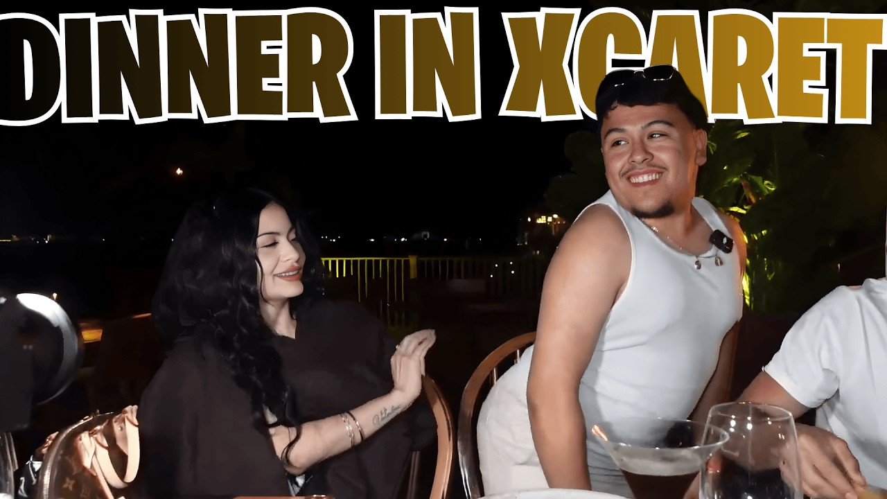 BENJY CHAVEZ AND WENDY ORTIZ VISIT THE BIGGEST MOST LUXURIOUS RESTAURANT IN XCARET !