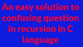 GATE 2016 CS/IT C LANGUAGE Q NO 35 SET 1
