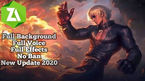 Gusion K skin full {Background and Voice} + Backup files by G6Anger Official