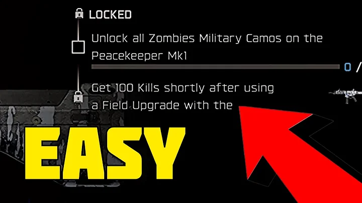 EASY ‘KILLS AFTER USING FIELD UPGRADE’ in Black Ops 7 Zombies Camo Challenge