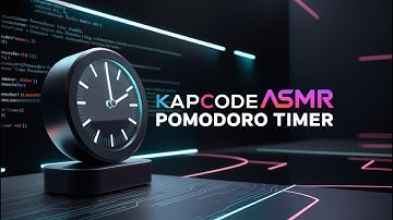 Pomodoro Timer | Html-Css-JavaScript | KapCode ASMR | No Talking