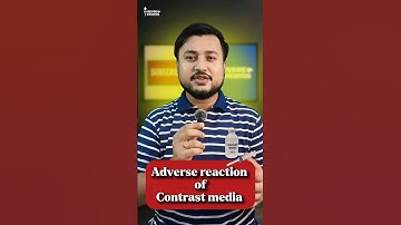 Adverse Reactions of Contrast Media Explained in 1 Minute! 💉⚠️ #Radiology #insideviewing