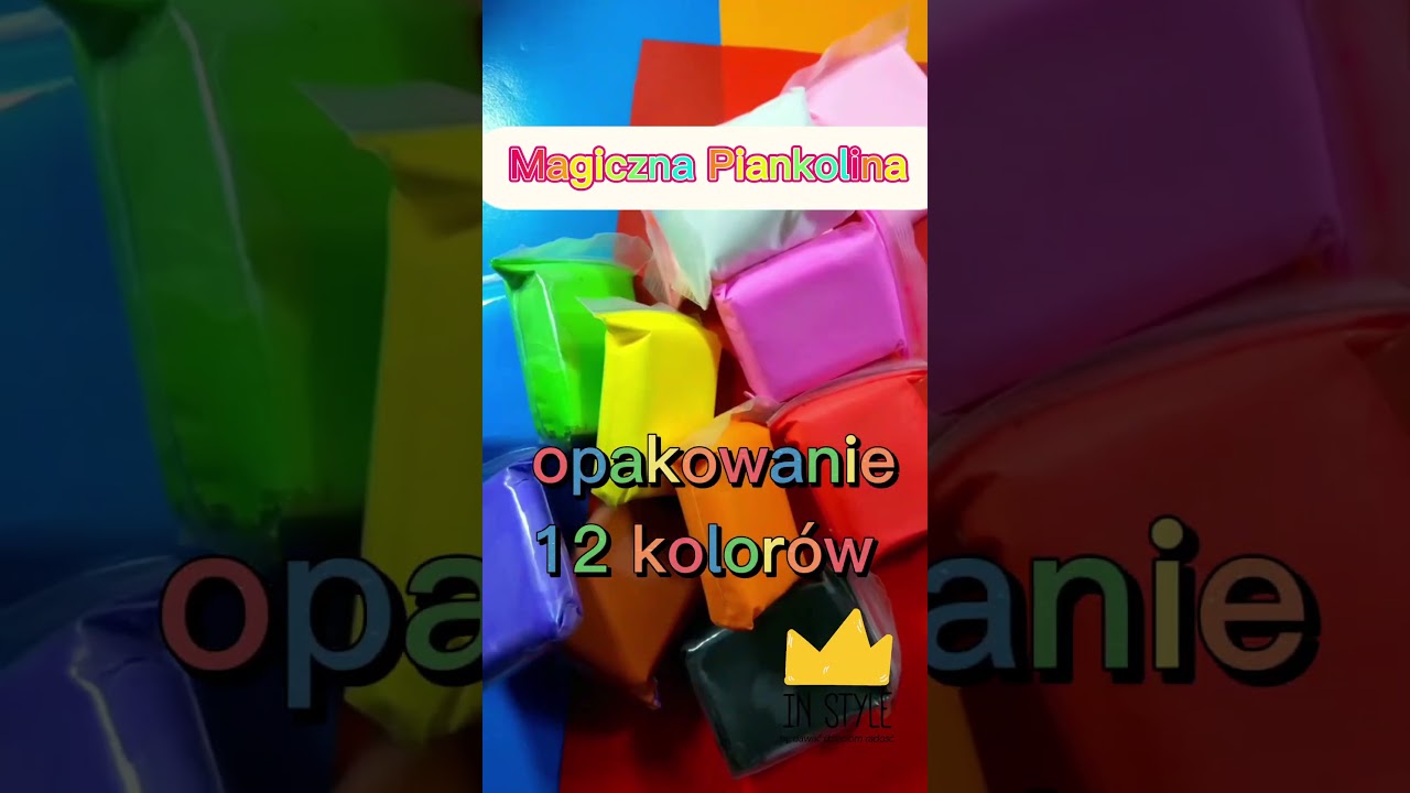 Magiczna piankolina masa plastyczna  modelowaniaNie klei się.Rozwija zdolności manualne