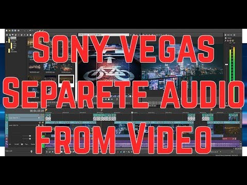 Sony Vegas Pro 13 How To Separate Audio From Video Sony Vegas Pro 13 How To Separate Audio From Video