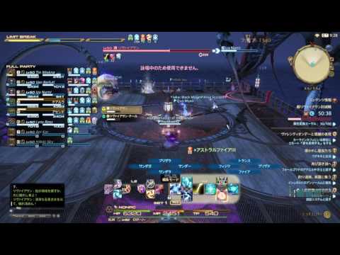 FINAL FANTASY XIV - 極リヴァイアサン(黒魔導士)(dps)