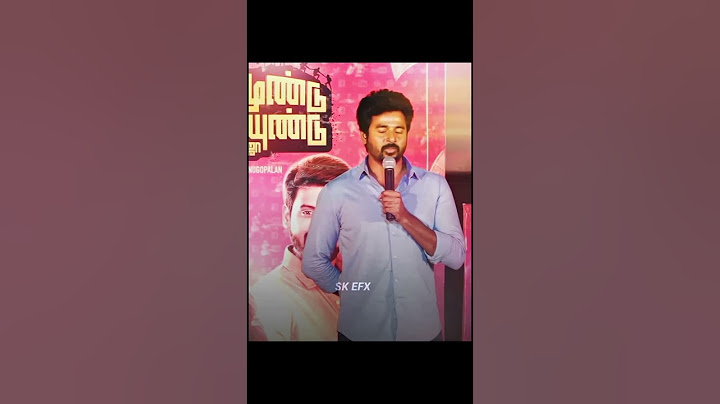 sivakarthikeyan motivation speech ✨ #SK EFX