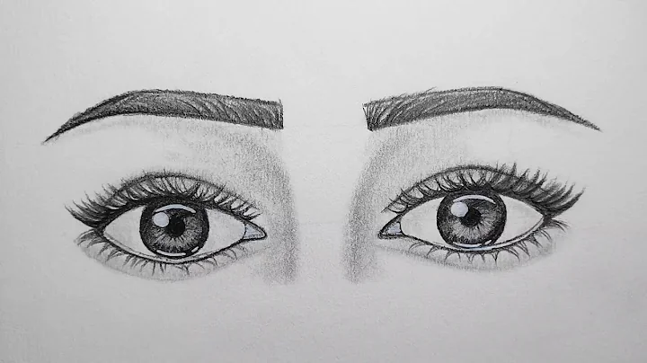 How to draw both eyes step by step for beginners || Pencil sketch for beginners #howtodraw