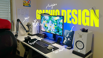 The Ultimate Graphic Designer Desk Setup
