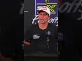 "I didn't even know where I was at points wise coming into this round"