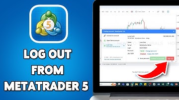 How To Log Out MetaTrader 5 On PC 2025 | Sign Out Of MT5 Account