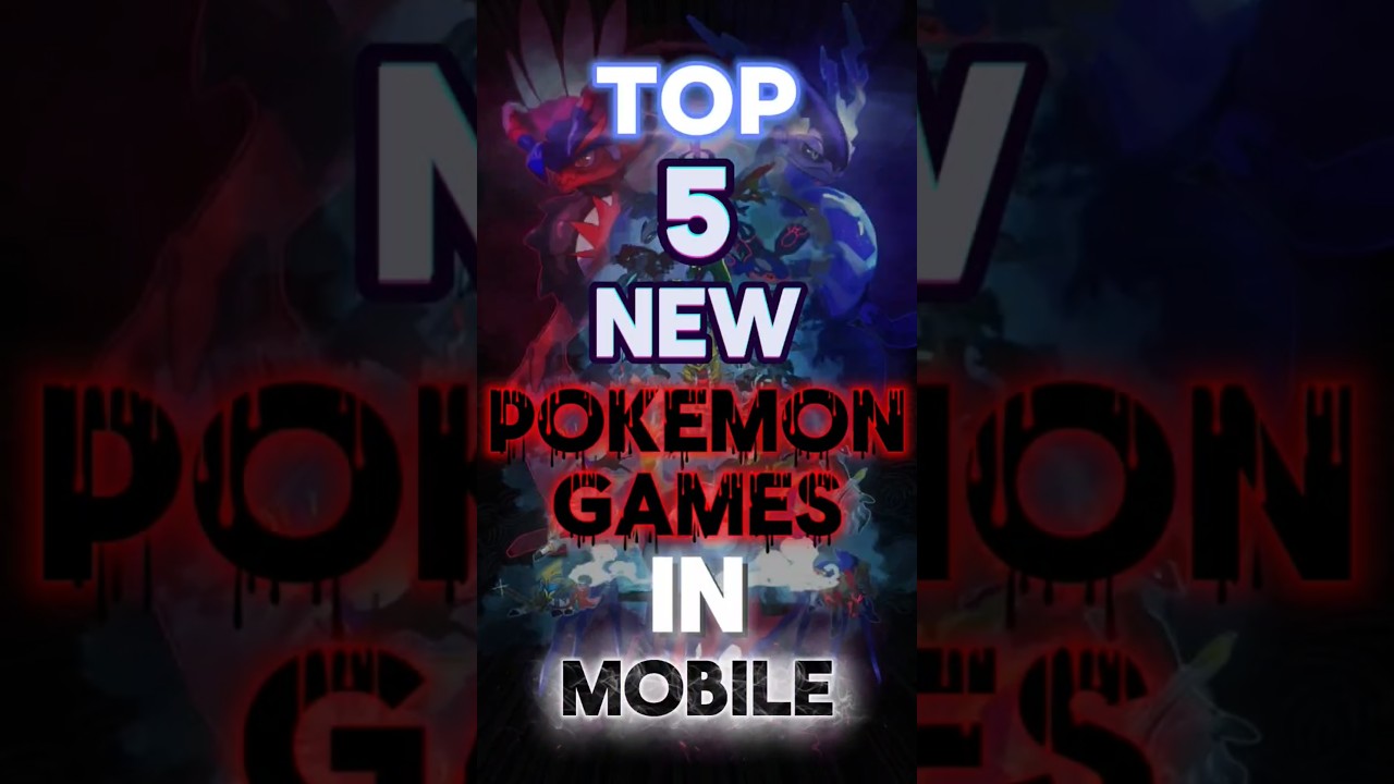 5 лучших новых игр про покемонов на мобильных устройствах | Новые игры про покемонов в 2026 году ...