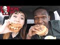 KFC Mukbang/Eating Show 먹방 | Waffle Double Down