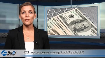 Hosted collaboration solutions help companies manage CapEX and OpEX costs