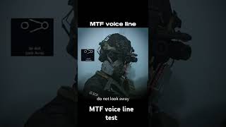Mobile Task Force Voice Line Test, Mtf Field Codes