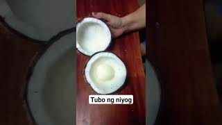 TUBO ng Niyog#youtubeshorts