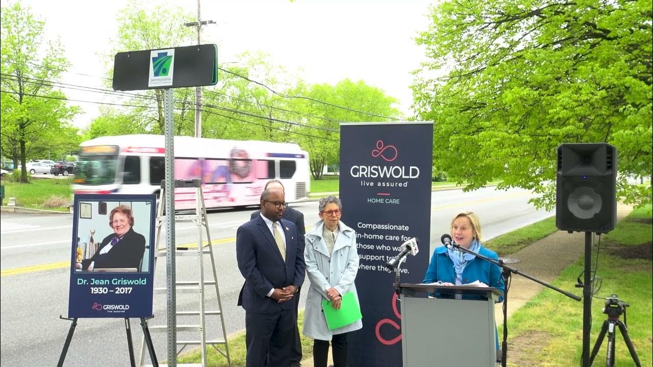Dr. Jean Griswold Road Dedication Ceremony YouTube