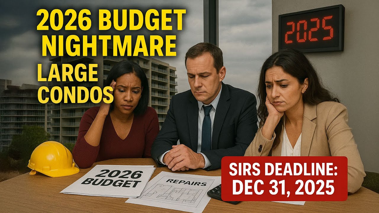 Budgeting in a LARGE Condo? It’s Not So Simple Anymore…