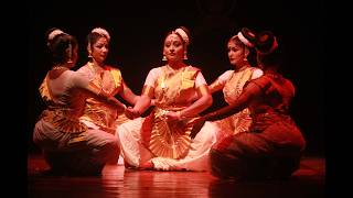 PANCHABHUTA- Five Cosmic Elements performed at Natyanjali Festival of Chidambaram Temple, Tamil Nadu