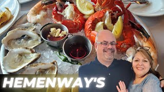 Hemenway's  Providence, RI  Classic Seafood Restaurant  Our Review!