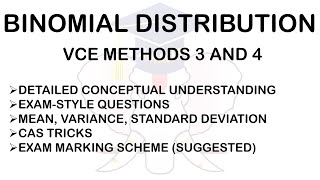 BINOMIAL DISTRIBUTION|EXAM STYLE QUESTIONS | MEAN | STANDARD DEVIATION | VARIANCE | CAS TRICKS