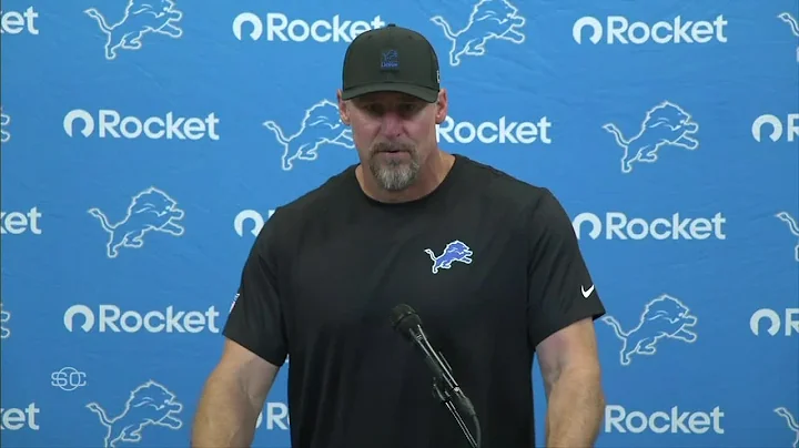 Dan Campbell gives an update on Morice Norris after his injury vs. Falcons | SportsCenter