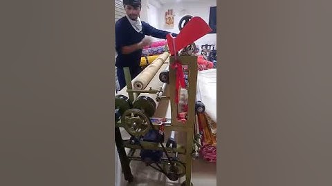 Fabric Rolling Machine Manual