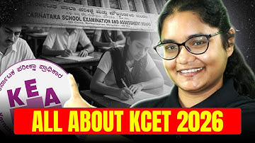 KCET 2026 FULL GUIDE 📚 | All About KCET 2026 Exam Pattern + Syllabus Explained!