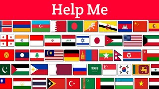 How to say "HELP ME" in 50 Languages