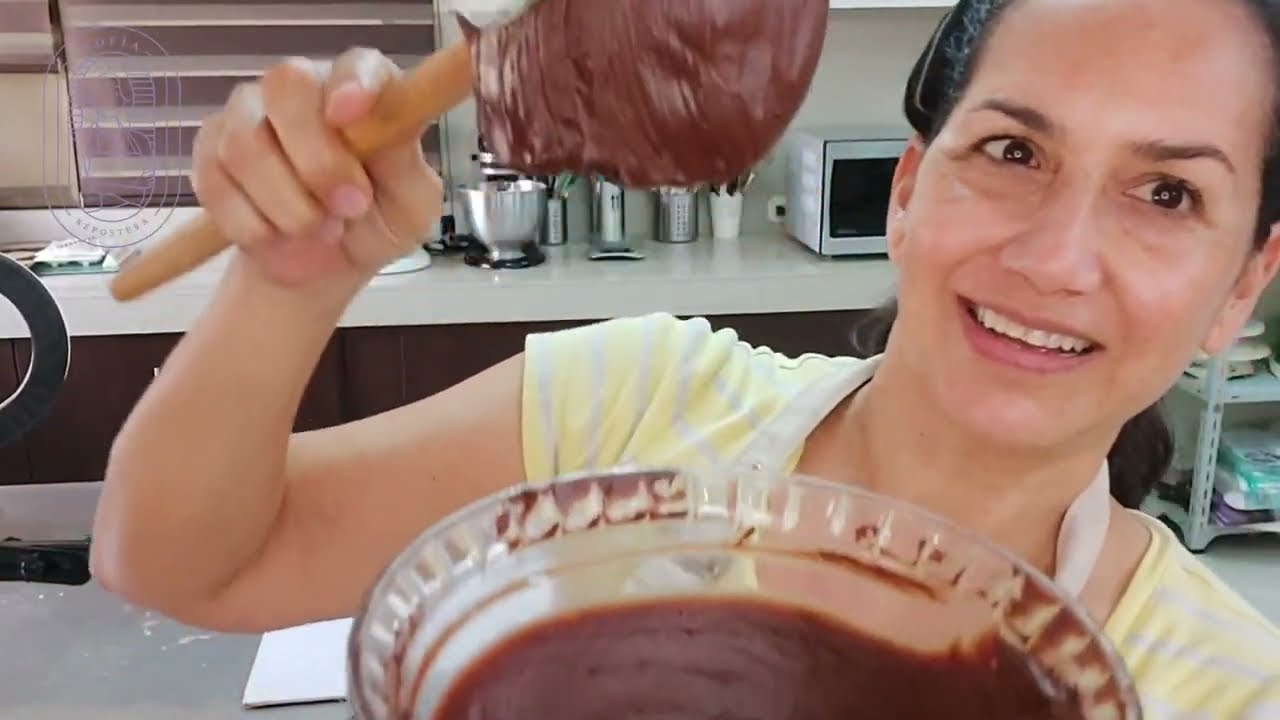 GANACHE MÁGICO de CHOCOLATE, receta para cobertura resistente al calor
